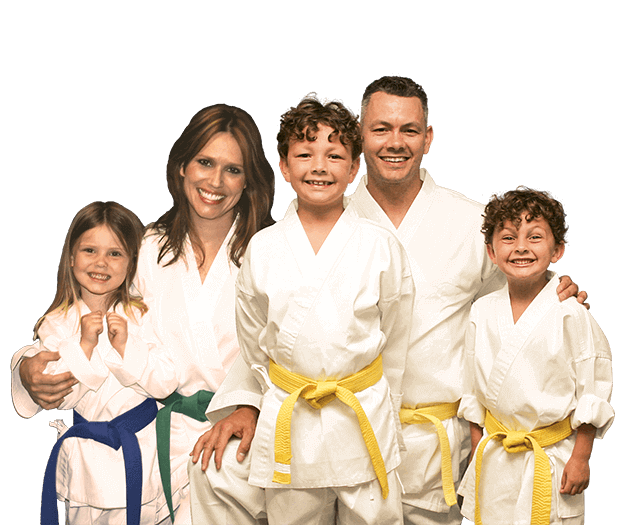 Martial Arts Lessons for Families in Zephyrhills FL - Group Family for Martial Arts Footer Banner