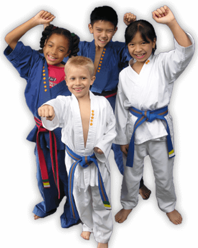 Martial Arts Summer Camp for Kids in Zephyrhills FL - Happy Group of Kids Banner Summer Camp Page